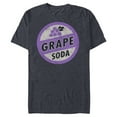 thumbnail image 1 of Disney Pixar Up Grape Soda Bottle Cap Pin T-Shirt- Short Sleeve Blended T-Shirt for Adults - Customized-Navy Heather, 1 of 5
