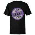 thumbnail image 1 of Disney Pixar Up Grape Soda Bottle Cap Pin T-Shirt - Short Sleeve T-Shirt for Kids - Customized-Black, 1 of 5