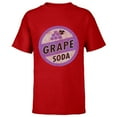 thumbnail image 1 of Disney Pixar Up Grape Soda Bottle Cap Pin T-Shirt - Short Sleeve T-Shirt for Kids - Customized-Red, 1 of 5