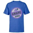 thumbnail image 1 of Disney Pixar Up Grape Soda Bottle Cap Pin T-Shirt - Short Sleeve T-Shirt for Kids - Customized-Royal, 1 of 5