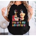 Disney Pixar Up Movie You Are My Adventure Shirt, Disney Couple Carl