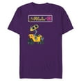 thumbnail image 1 of Disney Pixar WALL-E Neon Sign T-Shirt- Short Sleeve Blended T-Shirt for Adults - Customized-Purple, 1 of 5