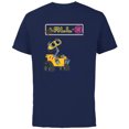 thumbnail image 1 of Disney Pixar WALL-E Neon Sign T-Shirt - Short Sleeve Cotton T-Shirt for Adults - Customized-Navy, 1 of 5
