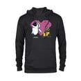 thumbnail image 1 of Disney Pixar Wall-E and Eve Geometric Heart T-Shirt - Pullover Hoodie for Adults - Customized-Black, 1 of 5