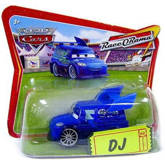 Disney / Pixar Cars Race-O-Rama DJ Diecast Car (Checkout Lane Package)