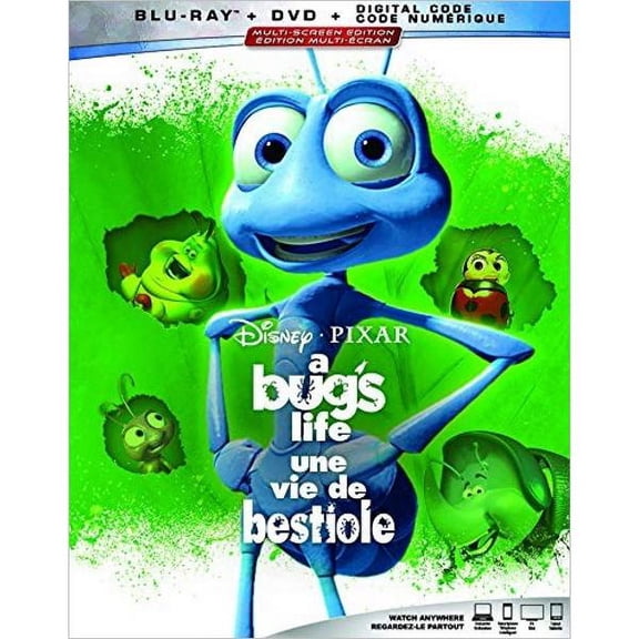 Disney Pixar's A Bug's Life [Blu-ray + DVD + Digital]