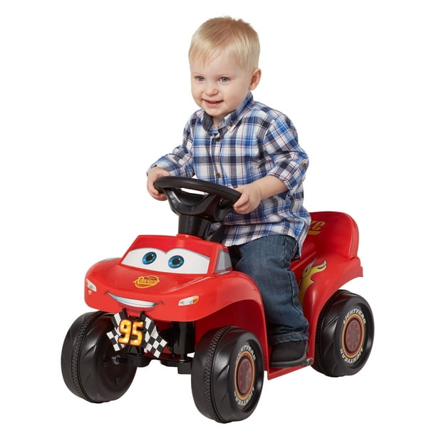 Disney Pixar's Cars 3: McQueen Ride-On Toy by Kid Trax, ages 18 - 30 ...