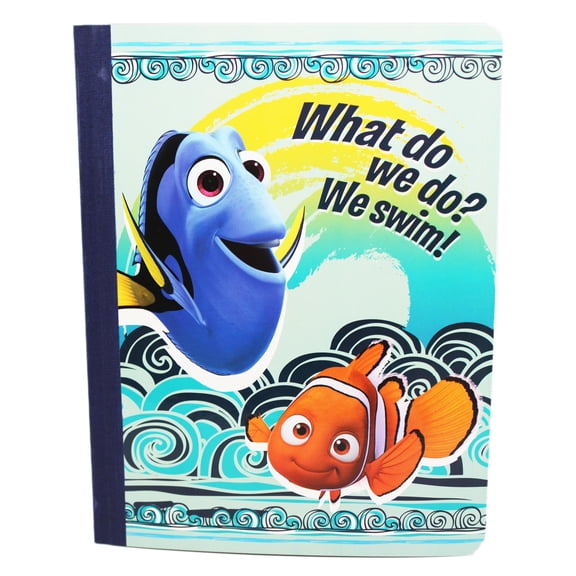 Disney Pixar's Finding Dory Just Keep Swimming Bound Journal Notebook