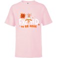 thumbnail image 1 of Disney & Pixar’s Inside Out 2 Anxiety So Excited to Be Here- Short Sleeve T-Shirt for Kids - Customized-Soft Pink, 1 of 5