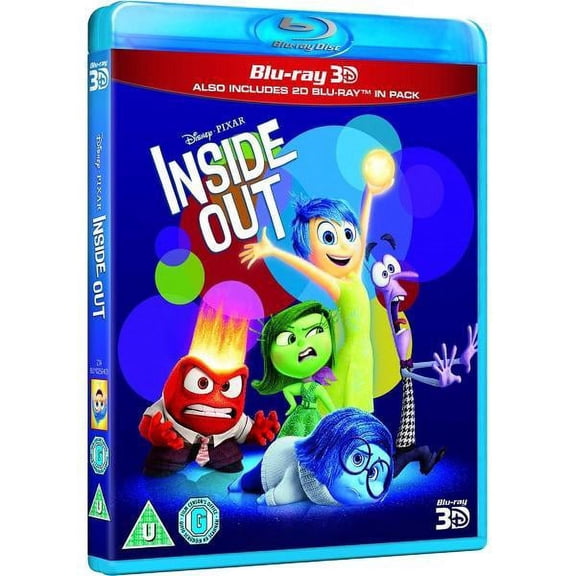 Disney Pixar's Inside Out [3D + 2D Blu-Ray]