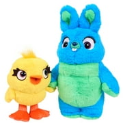 Disney•Pixars Toy Story 4 Scented Friendship Plush Set, Ducky & Bunny, Officially Licensed Kids Toys for Ages 3 Up, Gifts and Presents