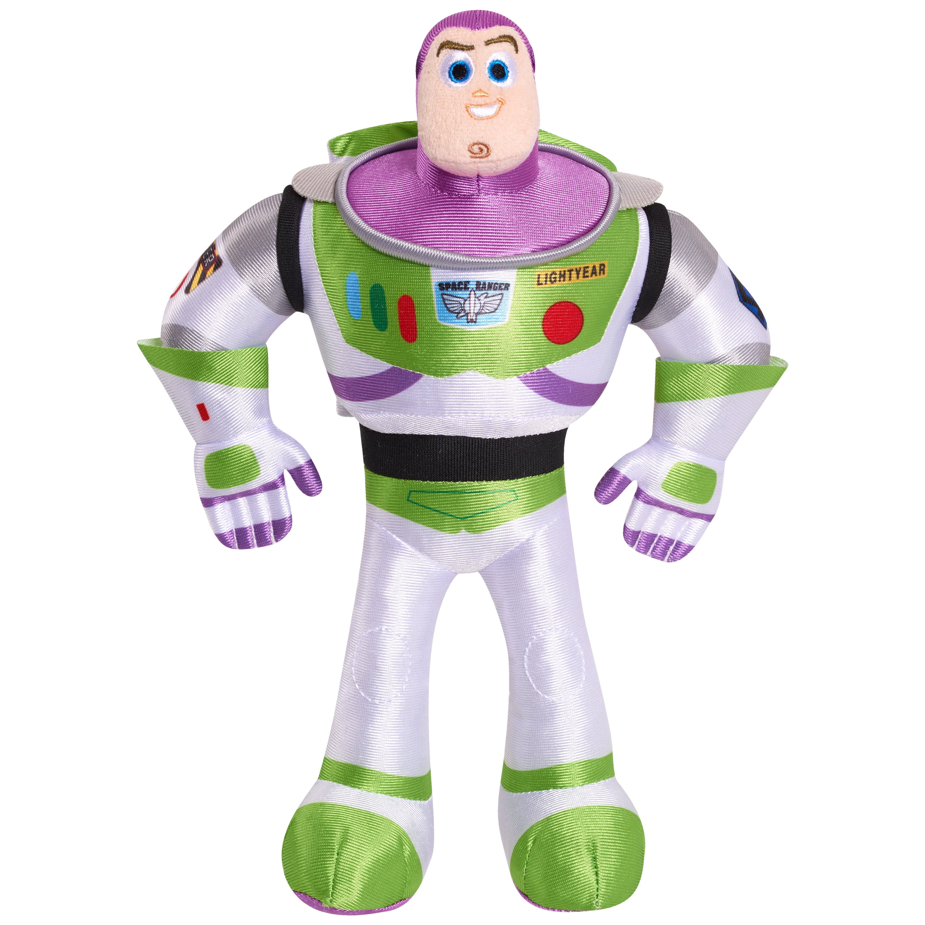 Disney and Pixar's Toy Story 4 Talking Buzz Lightyear 13 Inch Plush Astronaut Toy with Sound Effects, Officially Licensed Kids Toys for Ages 3 Up, Gifts and Presents