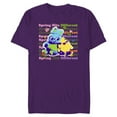 thumbnail image 1 of Disney & Pixar’s Toy Story Bunny Ducky Spring Hits Different - Short Sleeve Blended T-Shirt for Adults - Customized-Purple, 1 of 5