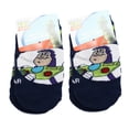 thumbnail image 1 of Disney Pixar's Toy Story Buzz Lightyear Navy Colored Socks (2 Pairs, Size 4-6), 1 of 1