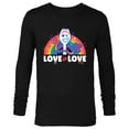 thumbnail image 1 of Disney & Pixar’s Toy Story Forky Love for All Rainbow Pride - Long Sleeve T-Shirt for Men - Customized-Black, 1 of 5