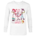 thumbnail image 1 of Disney & Pixar’s Toy Story Forky Oh My Gosh It’s My Birthday - Long Sleeve T-Shirt for Men - Customized-White, 1 of 5