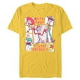 thumbnail image 1 of Disney & Pixar’s Toy Story Forky Oh My Gosh It’s My Birthday - Short Sleeve Blended T-Shirt for Adults - Customized-Yellow, 1 of 5