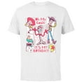 thumbnail image 1 of Disney & Pixar’s Toy Story Forky Oh My Gosh It’s My Birthday - Short Sleeve Cotton T-Shirt for Adults - Customized-White, 1 of 5