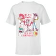 thumbnail image 1 of Disney & Pixar’s Toy Story Forky Oh My Gosh It’s My Birthday - Short Sleeve T-Shirt for Kids - Customized-White, 1 of 5