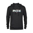 thumbnail image 1 of Disney & Pixar’s Toy Story Forky Rainbow Pride Doodles - Pullover Hoodie for Adults - Customized-Black, 1 of 5