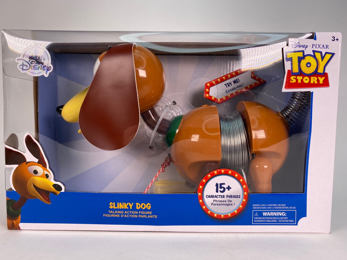 Disney Pixar's Toy Story Slinky Dog Talking (15 Character Phrases) Action  Figure - New Version