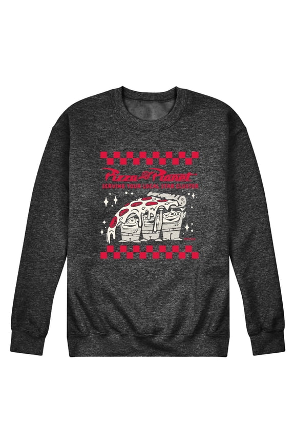 - Pizza Planet Box - Men's Long Sleeve Crew Fleece Sweatshirt