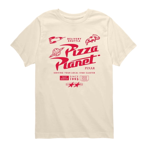 Disney - Pizza Planet Jersey - Youth Short Sleeve Graphic T-Shirt
