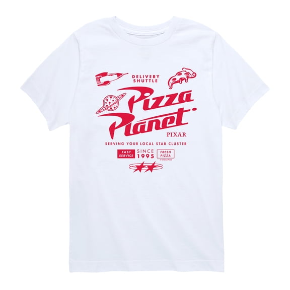 Disney - Pizza Planet Jersey - Youth Short Sleeve Graphic T-Shirt