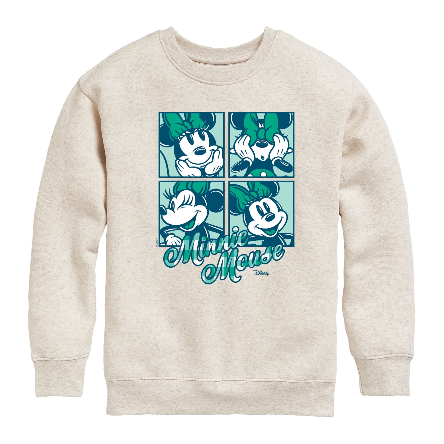 Sweatshirt Crewneck By Minnie Rose In Black, Size: S