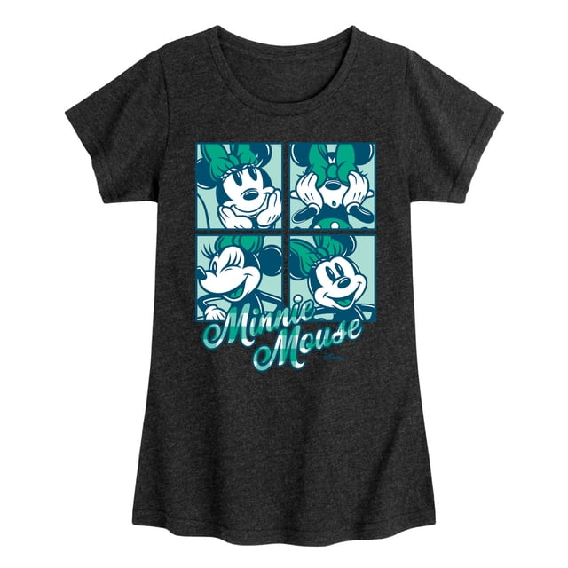 Disney - Plaid Minnie Mouse - Toddler & Youth Girls Short Sleeve ...
