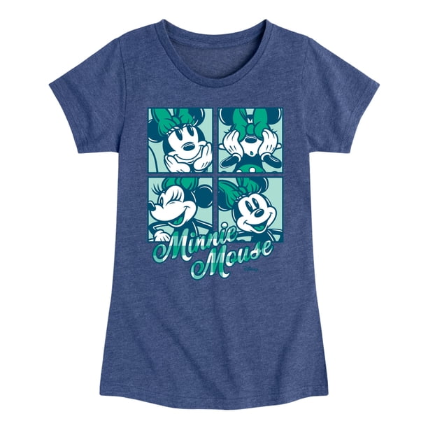 Disney - Plaid Minnie Mouse - Toddler & Youth Girls Short Sleeve ...