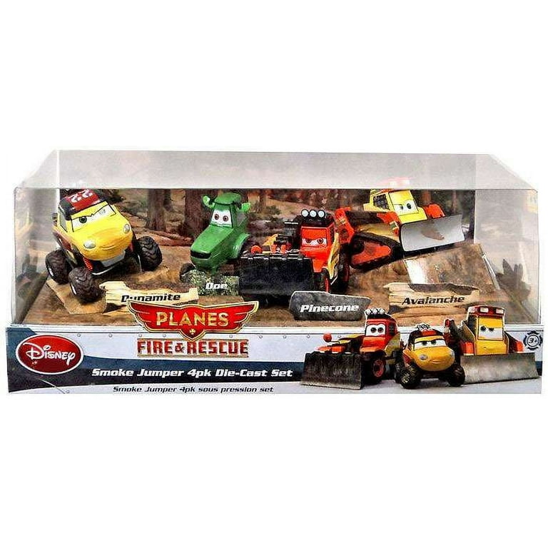 Disney Planes Fire & Rescue Smoke Jumper #2 Exclusive 1:55 Diecast 4-Pack #2