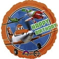 thumbnail image 1 of 18 PLANES HAPPY BIRTHDAY Balloon  Party Supplies Decorations Foil Mylar Balloon, 1 of 1