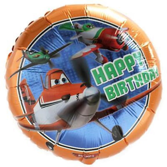 18 PLANES HAPPY BIRTHDAY Balloon Party Supplies Decorations Foil Mylar Balloon