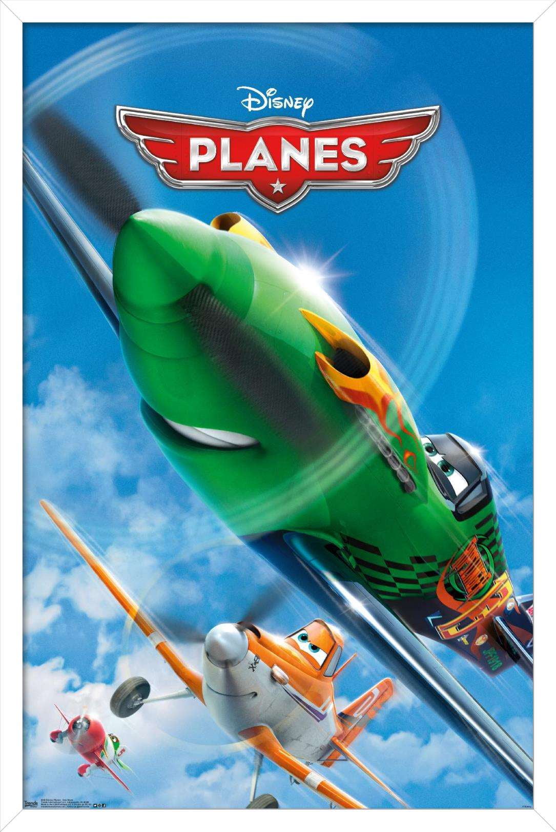 Disney Planes - One Sheet Wall Poster, 14.725" x 22.375", Framed