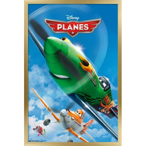 Disney Planes - One Sheet Wall Poster, 22.375" x 34", Framed
