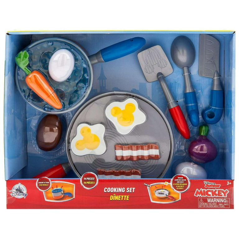 Disney Plastic 3 Years + Mickey Mouse Cooking Set, Multicolor (14