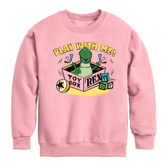 Disney - Play With Me Boys' Graphic Long Sleeve Fleece Sweatshirt