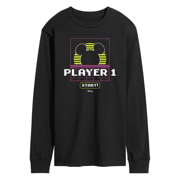 Disney - Player 1 Start  - Men's Long Sleeve T-Shirt