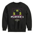 thumbnail image 1 of Disney - Player 1 Start  - Toddler & Youth Crewneck Fleece Sweatshirt, 1 of 5