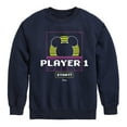 thumbnail image 1 of Disney - Player 1 Start  - Toddler & Youth Crewneck Fleece Sweatshirt, 1 of 5