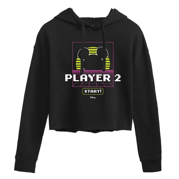 Disney - Player 2 Start Cropped Graphic Hoodie