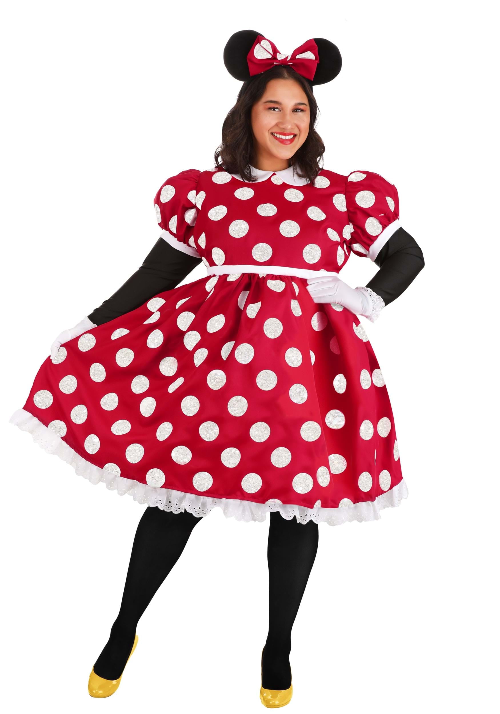 Disney Plus Size Deluxe Minnie Mouse Costume 