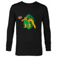 thumbnail image 1 of Disney Pluto #30 Football Catch Sports - Long Sleeve T-Shirt for Men - Customized-Black, 1 of 5