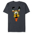 thumbnail image 1 of Disney Pluto Christmas Pudding Holiday Headband - Short Sleeve Blended T-Shirt for Adults - Customized-Navy Heather, 1 of 5