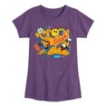 thumbnail image 1 of Disney - Pluto Collage - Youth Girls Short Sleeve Graphic T-Shirt, 1 of 5