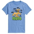 thumbnail image 1 of Disney - Pluto Diagram - Men's Short Sleeve Graphic T-Shirt, 1 of 4