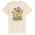 thumbnail image 1 of Disney - Pluto Diagram - Men's Short Sleeve Graphic T-Shirt, 1 of 4