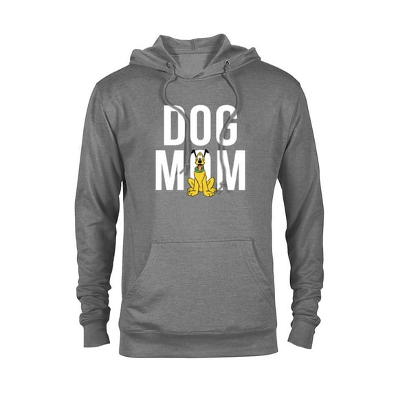 Disney Pluto Dog Mom - Pullover Hoodie for Adults - Customized-Athletic Heather