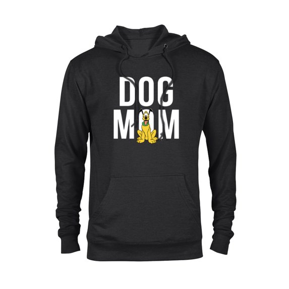 Disney Pluto Dog Mom - Pullover Hoodie for Adults - Customized-Black